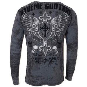Xtreme Couture Affliction Shirt Size small in